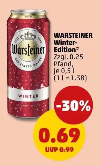 PENNY WARSTEINER Winter- Edition Angebot