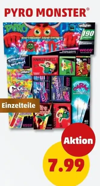 PENNY Pyro monster Angebot