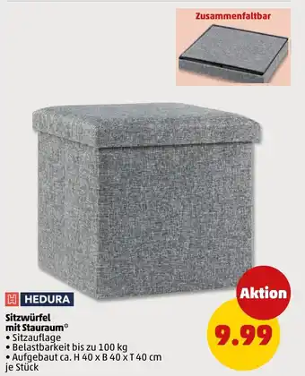 PENNY HHEDURA Sitzwürfel mit Stauraum Angebot