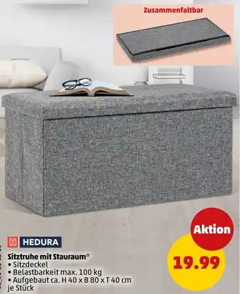 PENNY HHEDURA Sitztruhe mit Stauraum Angebot