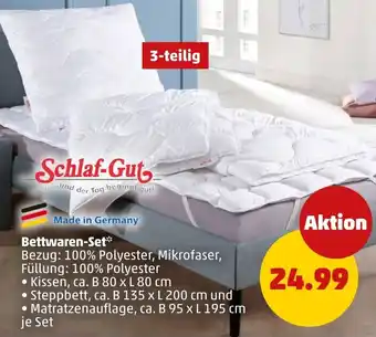PENNY Schlaf-Gut Bettwaren-Set Angebot