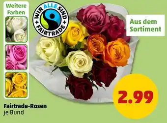 PENNY Fairtrade-Rosen Angebot