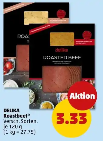 PENNY DELIKA Roastbeef Angebot