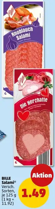 PENNY BILLE Salami Angebot