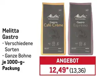 METRO Melitta Gastro Angebot