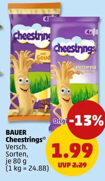 PENNY BAUER Cheestrings Angebot