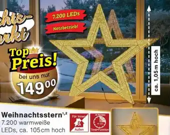 Wiglo Wunderland Weihnachtsstern Angebot