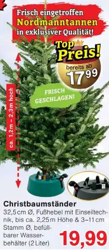 Wiglo Wunderland Christbaumständer Angebot