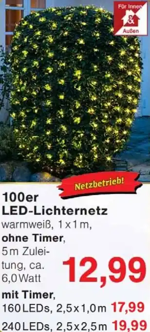 Wiglo Wunderland 100er LED-Lichternetz Angebot