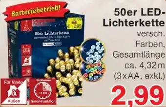 Wiglo Wunderland 50er LED- Lichterkette Angebot