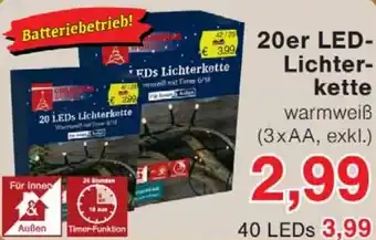 Wiglo Wunderland 20er LED- Lichterkette Angebot