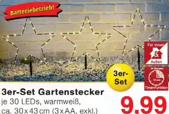 Wiglo Wunderland 3er-Set Gartenstecker Angebot