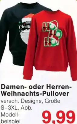 Wiglo Wunderland Damen- oder Herren- Weihnachts-Pullover Angebot