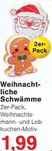 Wiglo Wunderland Weihnachtliche Schwämme Angebot