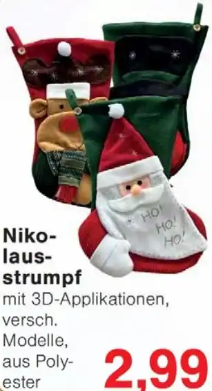 Wiglo Wunderland Nikolausstrumpf Angebot