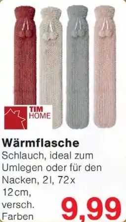Wiglo Wunderland TIM HOME Wärmflasche Angebot