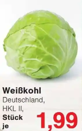 Wiglo Wunderland Weißkohl Angebot