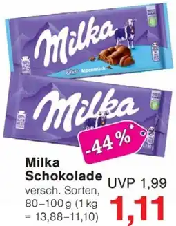 Wiglo Wunderland Milka Schokolade Angebot