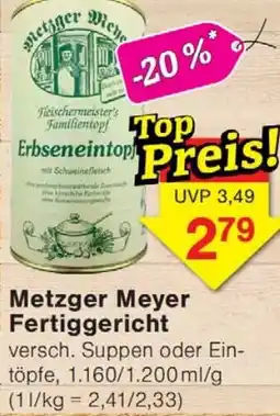 Wiglo Wunderland Metzger Meyer Fertiggericht Angebot