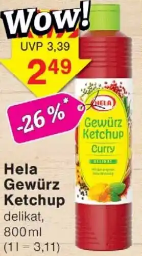 Wiglo Wunderland Hela Gewürz Ketchup Angebot