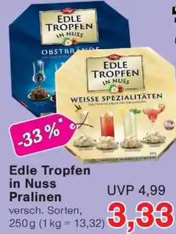 Wiglo Wunderland Edle Tropfen in Nuss Pralinen Angebot