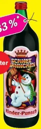 Wiglo Wunderland Schneemännchen Kinder- Punsch Angebot