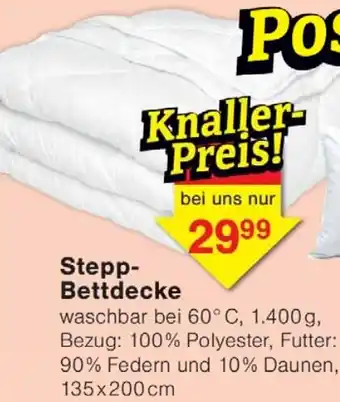 Wiglo Wunderland Stepp- Bettdecke Angebot