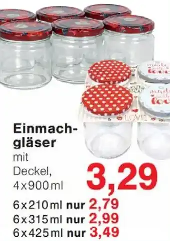 Wiglo Wunderland Einmachgläser Angebot