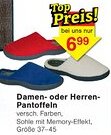 Wiglo Wunderland Damen- oder Herren- Pantoffeln Angebot