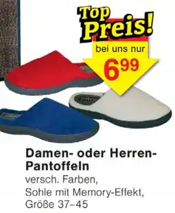 Wiglo Wunderland Damen- oder Herren- Pantoffeln Angebot