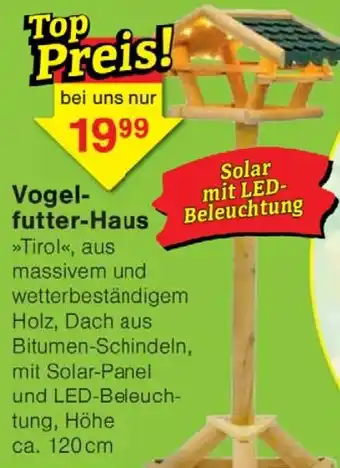 Wiglo Wunderland Vogelfutter-Haus Angebot