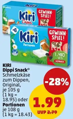 PENNY KIRI Dippi Snack oder Portionen Angebot