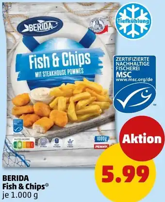 PENNY BERIDA Fish & Chips Angebot