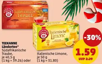 PENNY TEEKANNE Ländertee Angebot