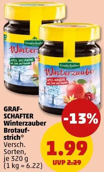 PENNY GRAFSCHAFTER Winterzauber Brotaufstrich Angebot