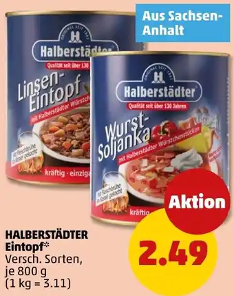 PENNY HALBERSTÄDTER Eintopf Angebot