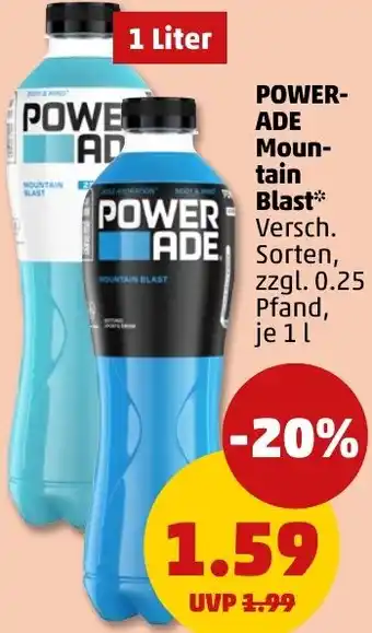 PENNY POWERADE Mountain Blast Angebot