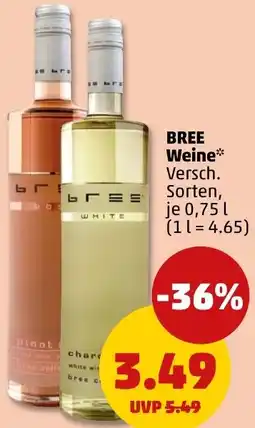 PENNY BREE Weine Angebot