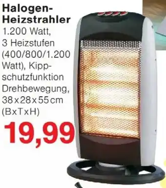 Wiglo Wunderland Halogen Heizstrahler Angebot