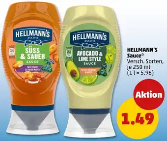 PENNY HELLMANN'S Sauce Angebot