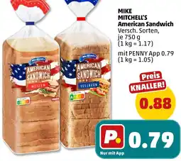 PENNY MIKE MITCHELL'S American Sandwich Angebot