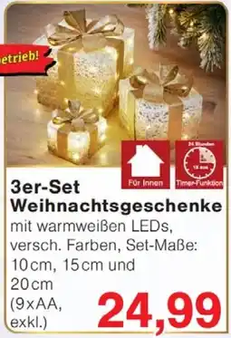 Wiglo Wunderland 3er-Set Weihnachtsgeschenke Angebot