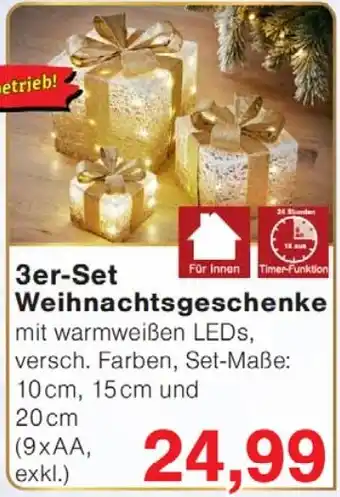 Wiglo Wunderland 3er-Set Weihnachtsgeschenke Angebot