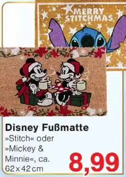 Wiglo Wunderland Disney Fußmatte Angebot