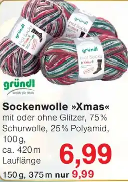 Wiglo Wunderland gründl Sockenwolle Xmas Angebot