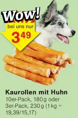 Wiglo Wunderland Kaurollen mit Huhn Angebot