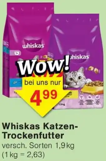 Wiglo Wunderland Whiskas Katzen Trockenfutter Angebot