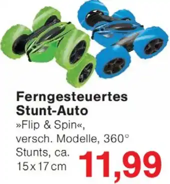 Wiglo Wunderland Ferngesteuertes Stunt-Auto Angebot
