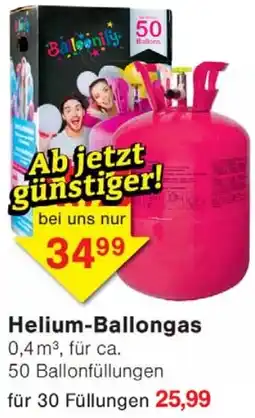 Wiglo Wunderland Helium-Ballongas Angebot