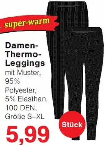 Wiglo Wunderland Damen Thermo Leggings Angebot